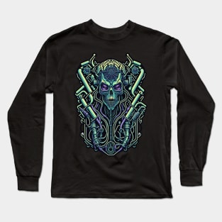 Cyborg Heads S03 D19 Long Sleeve T-Shirt